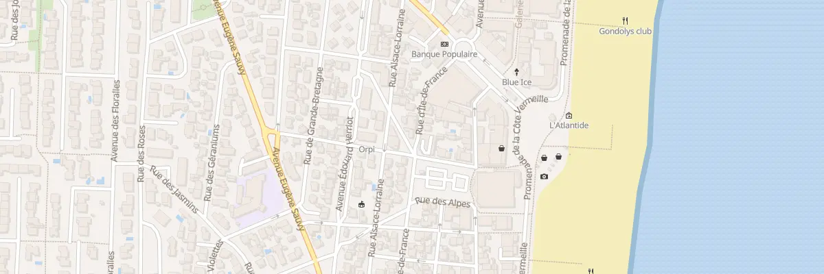 Plan du 18 Rue Ile de France à Canet-en-Roussillon