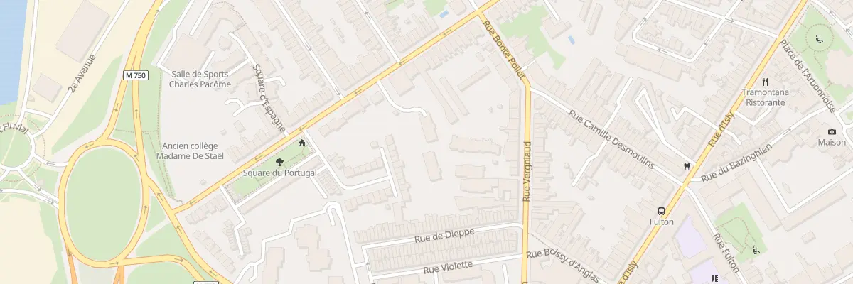 Plan du 153A Rue de la Bassée à Lille