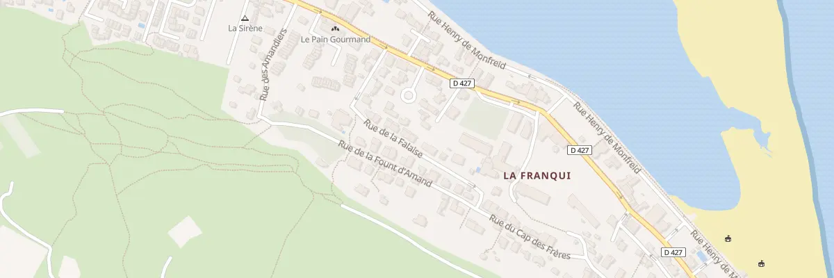 Plan du 21 Rue de la Falaise à Leucate