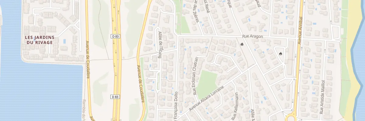 Plan du 26 Rue Francoise Dolto au Barcarès