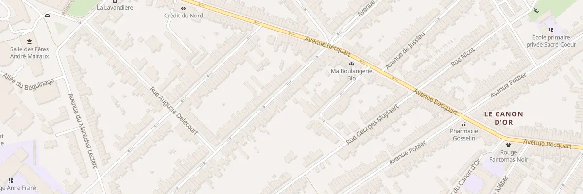Plan du 37 Av Marceau à Lambersart
