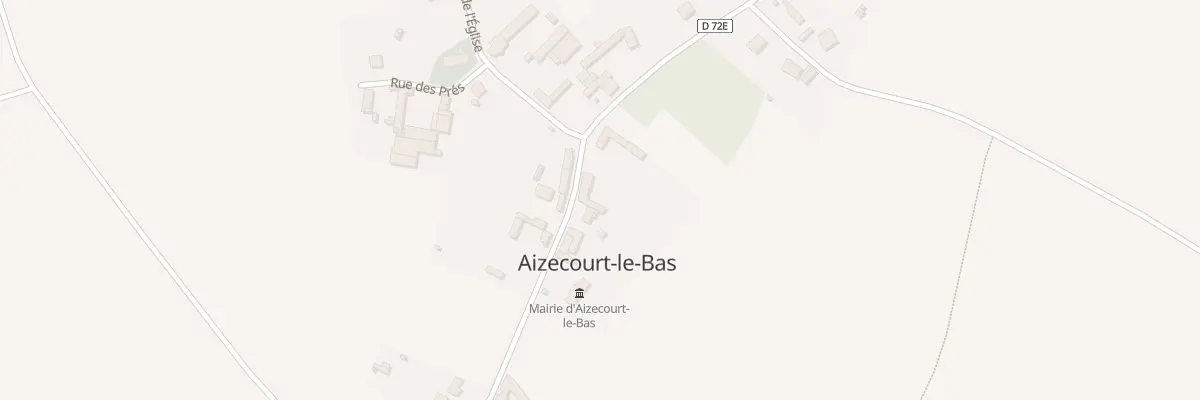 Plan du 2 Rue de la Mairie à Aizecourt-le-Bas