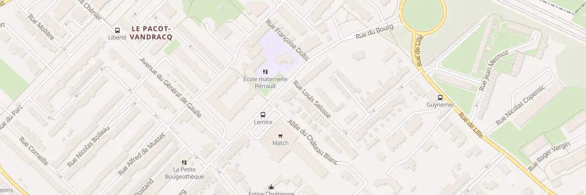 Plan du 344 Rue du Bourg à Lambersart