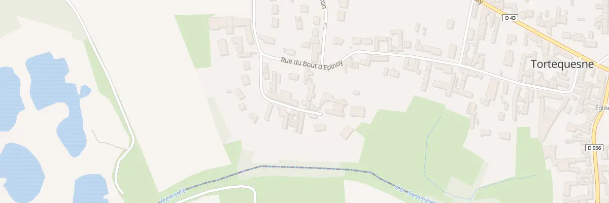 Plan du 29 Rue du Bout d’Epinoy à Tortequesne