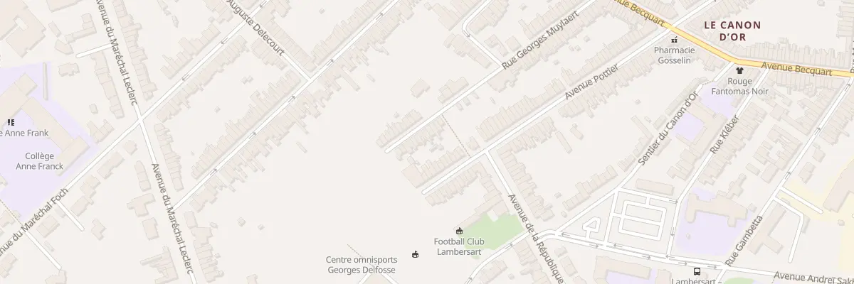 Plan du 51 Rue Georges Muylaert à Lambersart