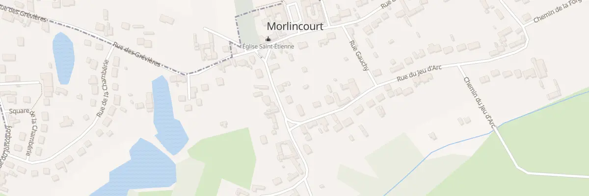 Plan du 85 Rue du Calvaire à Morlincourt
