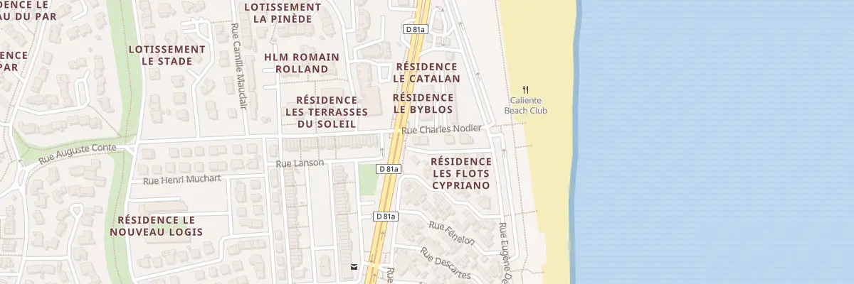Plan du 4 Rue Charles Naudier à Saint-Cyprien