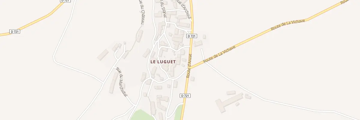 Plan du 5216 Le Luguet à Anzat-le-Luguet