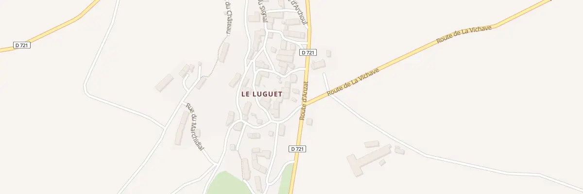 Plan du 5215 Le Luguet à Anzat-le-Luguet