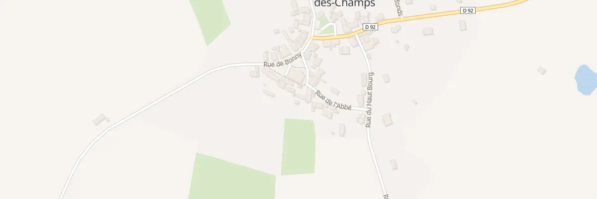 Plan du 4 Rue de l’Abbé à Saint-Martin-des-Champs