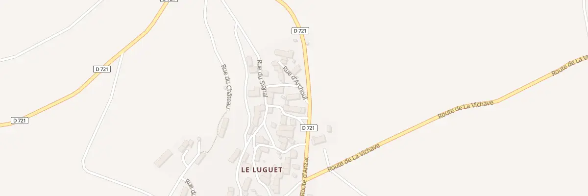 Plan du 5206 Le Luguet à Anzat-le-Luguet