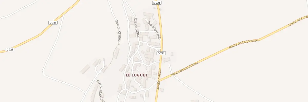 Plan du 5209 Le Luguet à Anzat-le-Luguet