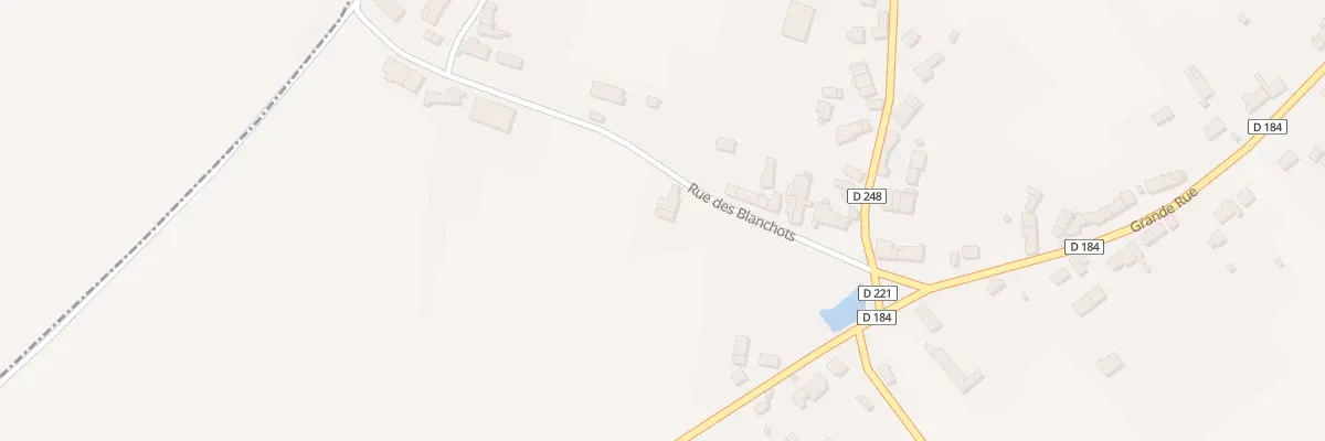 Plan du 3 Rue des Blanchots à Garchy