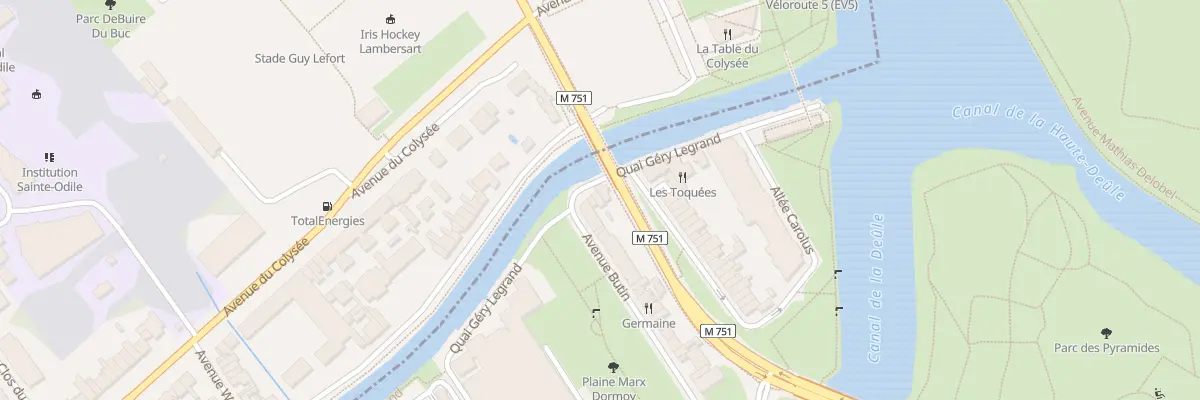Plan du 120 Quai Géry Legrand à Lille
