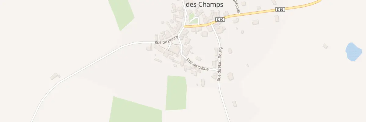 Plan du 6 Rue de l’Abbé à Saint-Martin-des-Champs