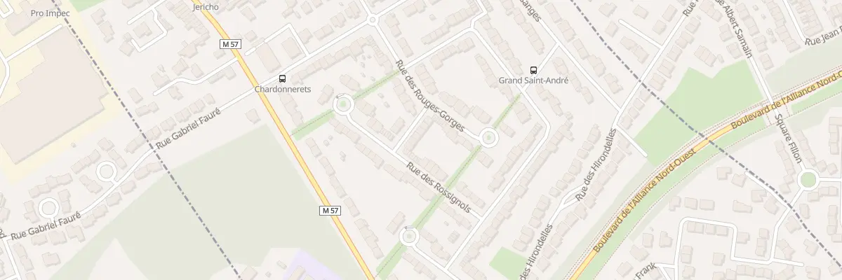 Plan du 6 Rue des Fauvettes à Saint-André-lez-Lille