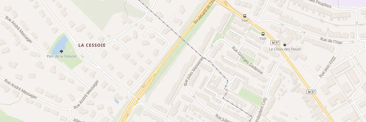 Plan du 81 Rue Massenet à Lambersart