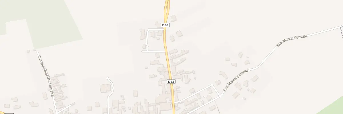 Plan du 154 Rue Jules Guesde à Wahagnies