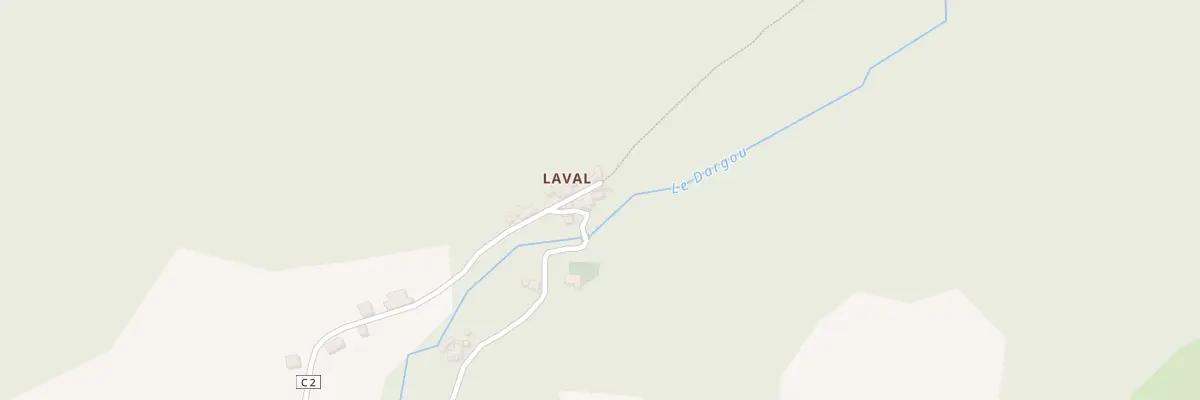 Plan du 5050 Laval à Montagnol