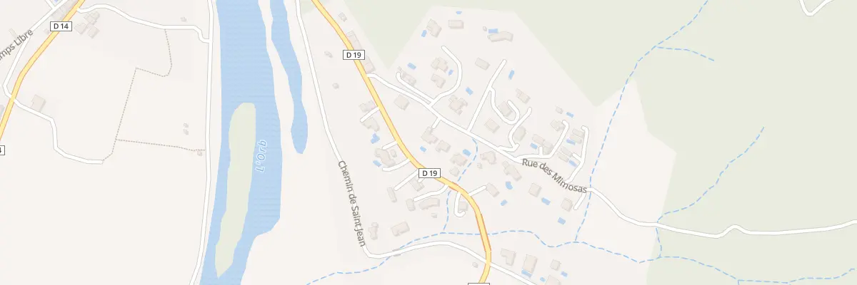 Plan du 5312F Rue des Mimosas à Roquebrun