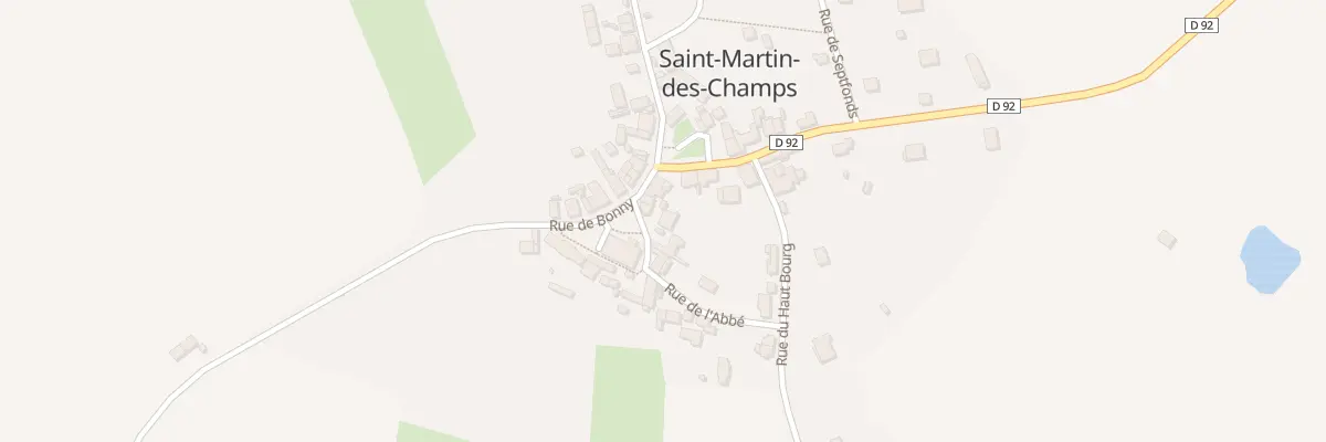 Plan du 67 Le Village à Saint-Martin-des-Champs