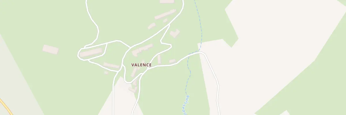 Plan du 5108 Valence à Peyrusse