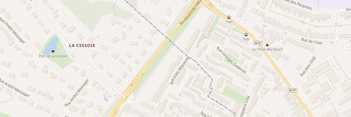 Plan du 85 Rue Massenet à Lambersart