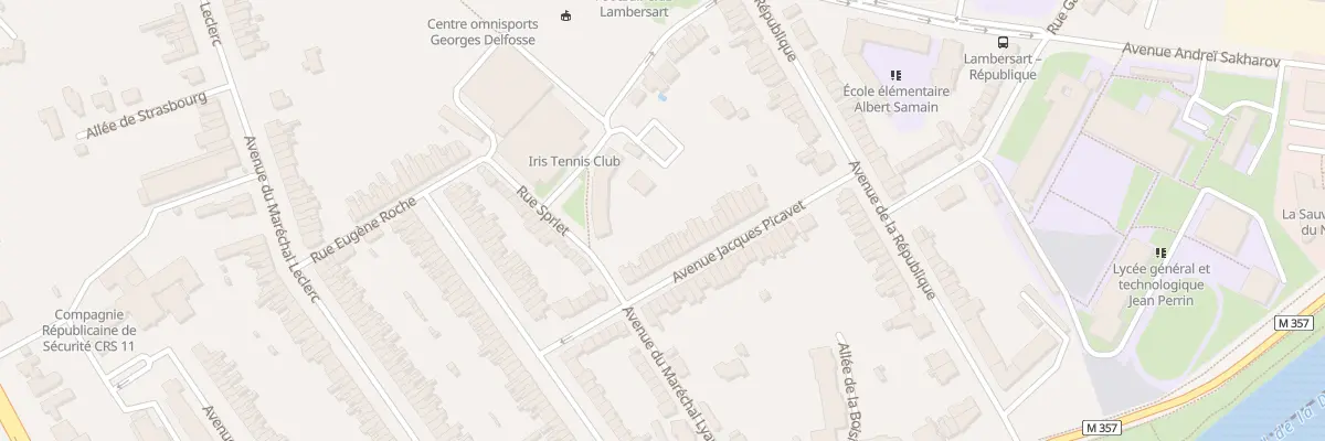 Plan du 26 Av Jacques Picavet à Lambersart