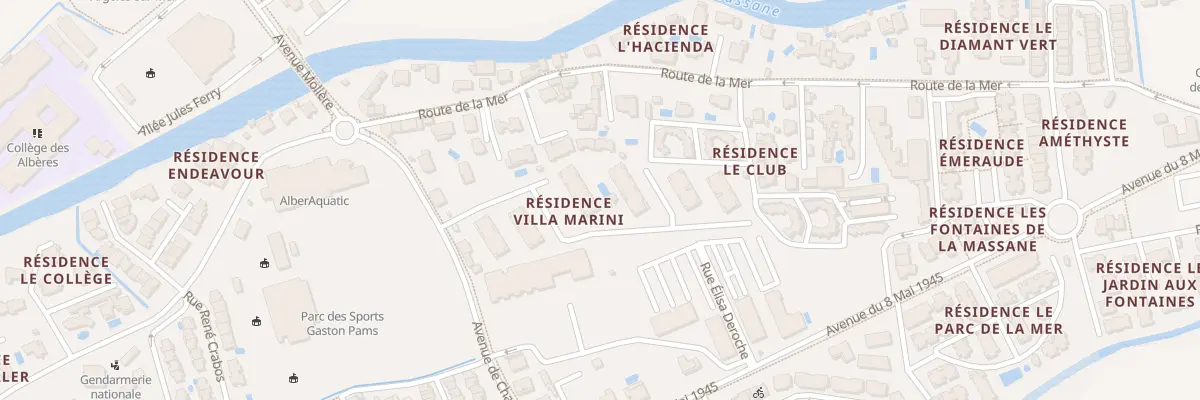Plan du 109 Av de Charlemagne à Argelès-sur-Mer