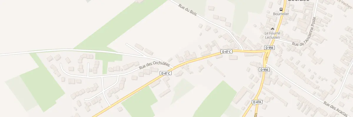 Plan du 36 Rue D ’Etaing à Lécluse