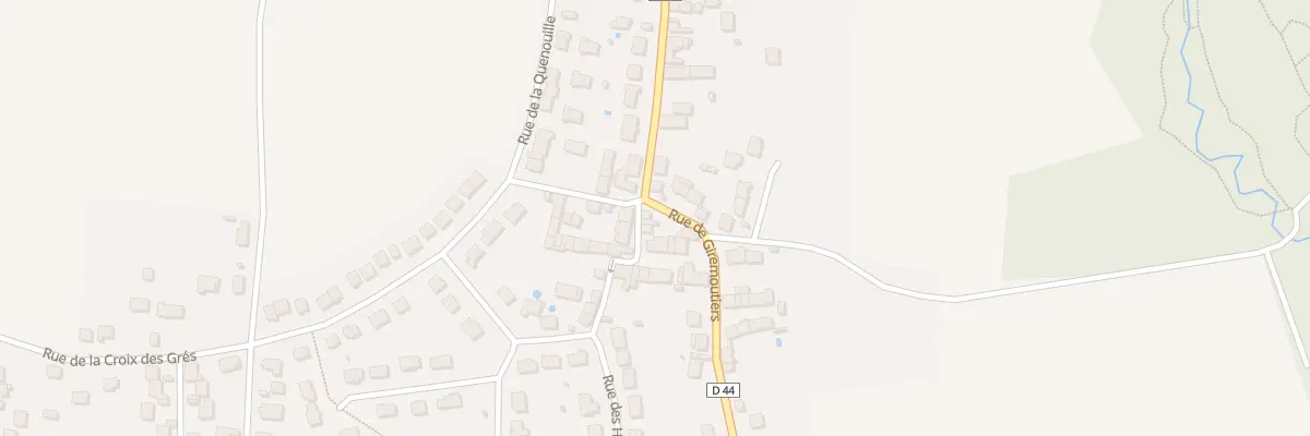 Plan du 717 Rue de Giremoutiers à Mouroux