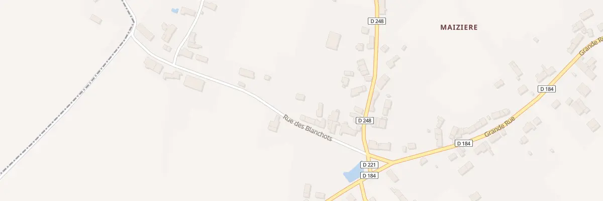 Plan du 12 Rue des Blanchots à Garchy
