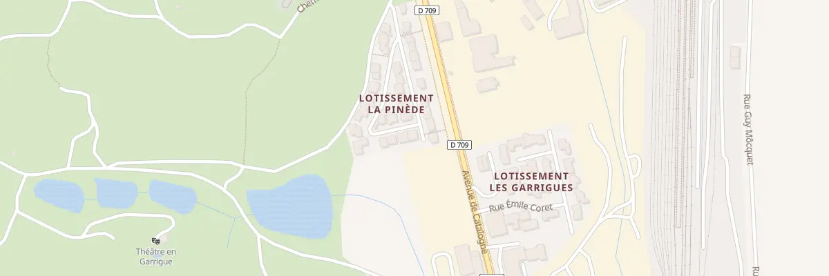 Plan du 216 Rue de la Pinede à Port-la-Nouvelle