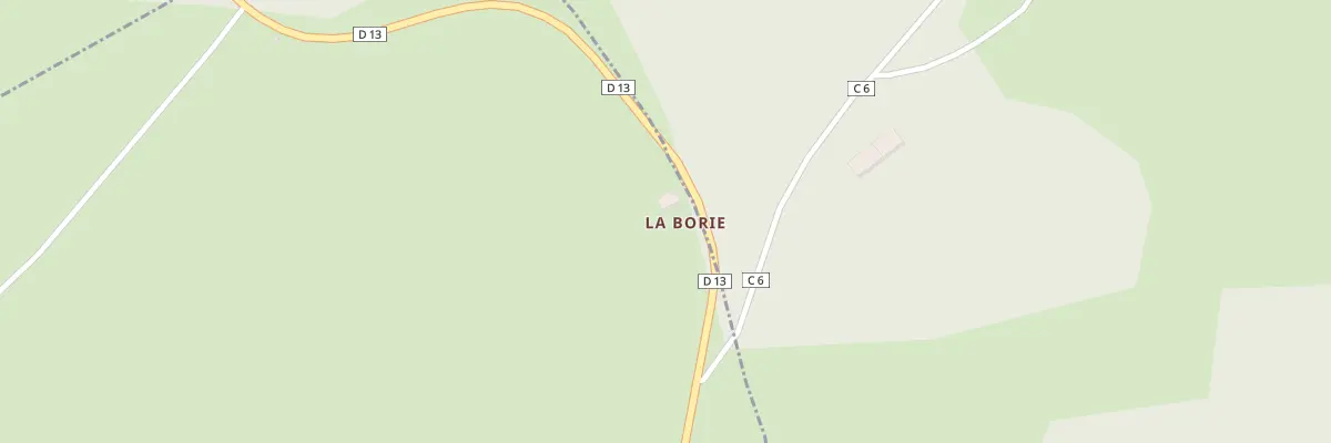 Plan du 5029 La Borie Basse Sud à Deux-Verges
