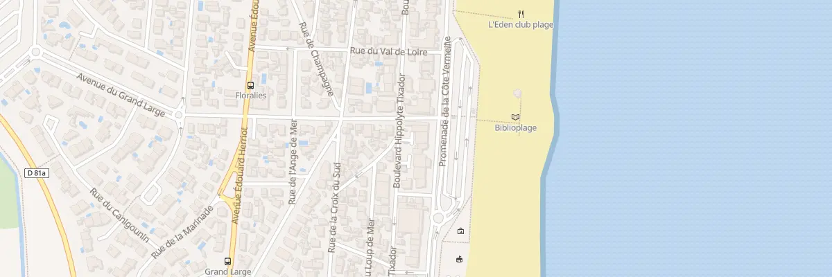 Plan du 66 Av de la Côte Vermeille à Canet-en-Roussillon