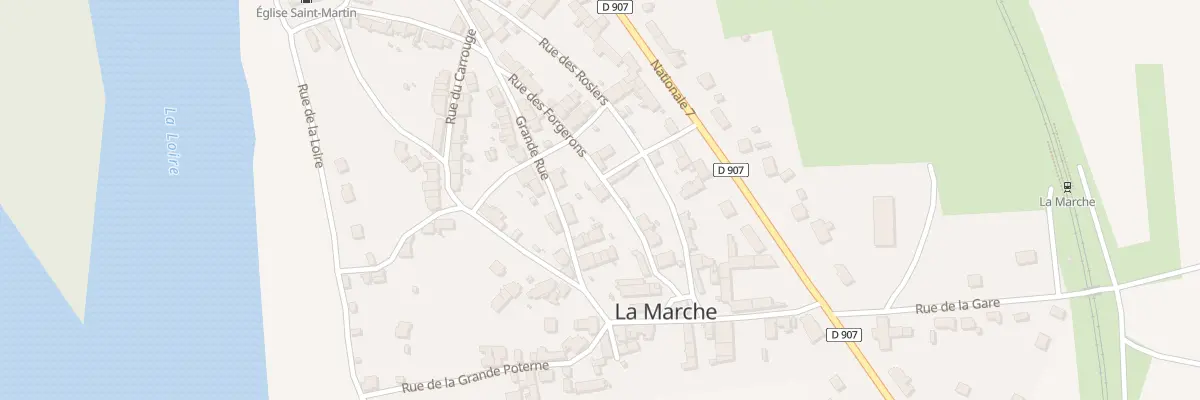 Plan du 9 Rue des Forgerons à La Marche