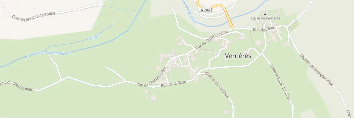 Plan du 9001 Imp de la Fontaine à Verrières