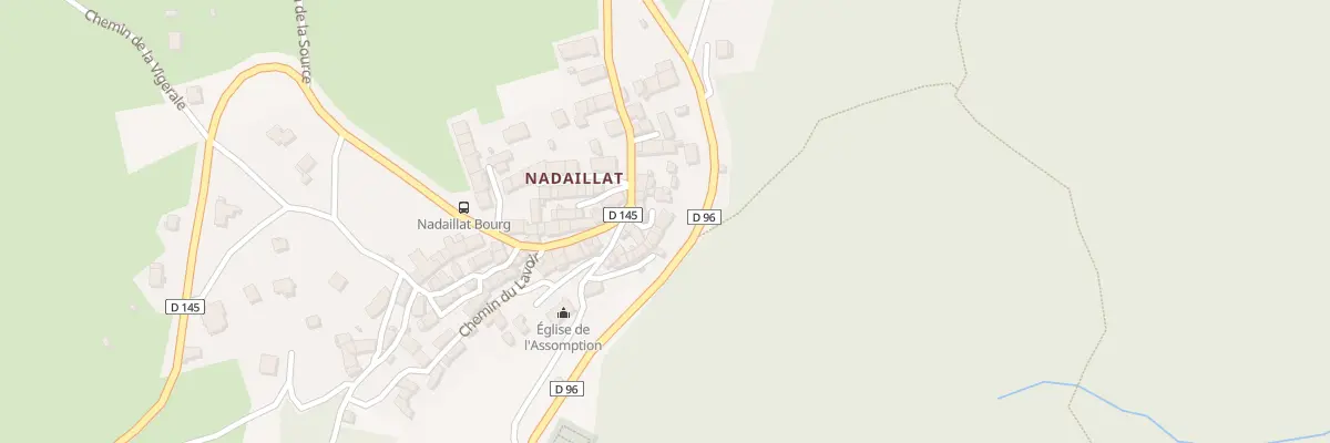 Plan du 4 Imp de Chapaille Nadaillat à Saint-Genès-Champanelle