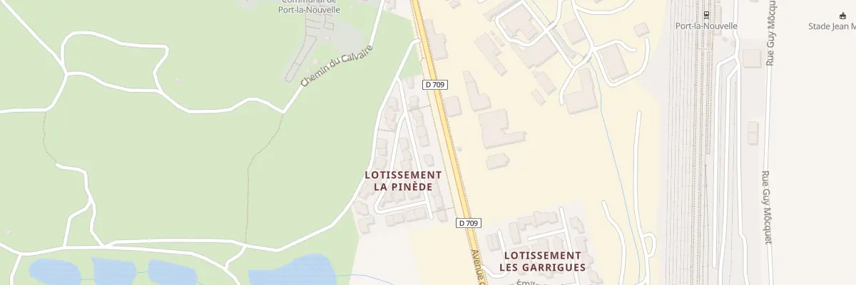 Plan du 316 Rue de la Pinede à Port-la-Nouvelle
