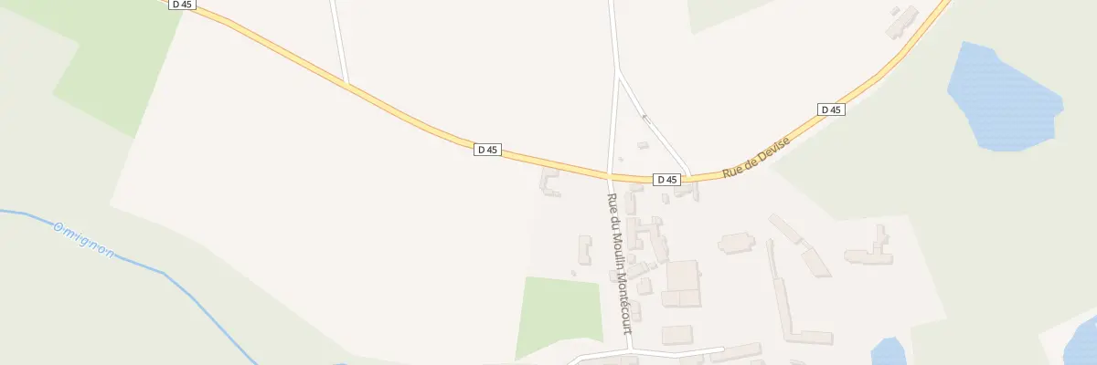 Plan du 7 Rue de Devise à Montecourt à Monchy-Lagache