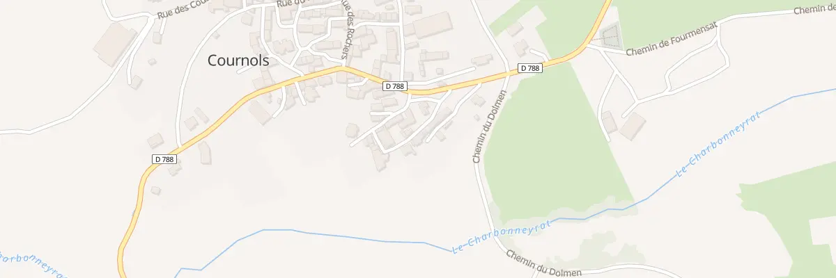 Plan du 5046 Bourg de Cournols à Cournols