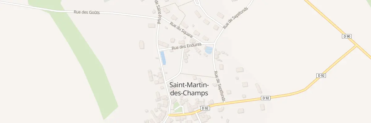 Plan du 4 Rue des Jardins à Saint-Martin-des-Champs