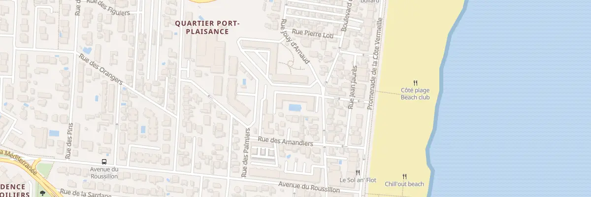 Plan du 69 Bd Cassanyes à Canet-en-Roussillon