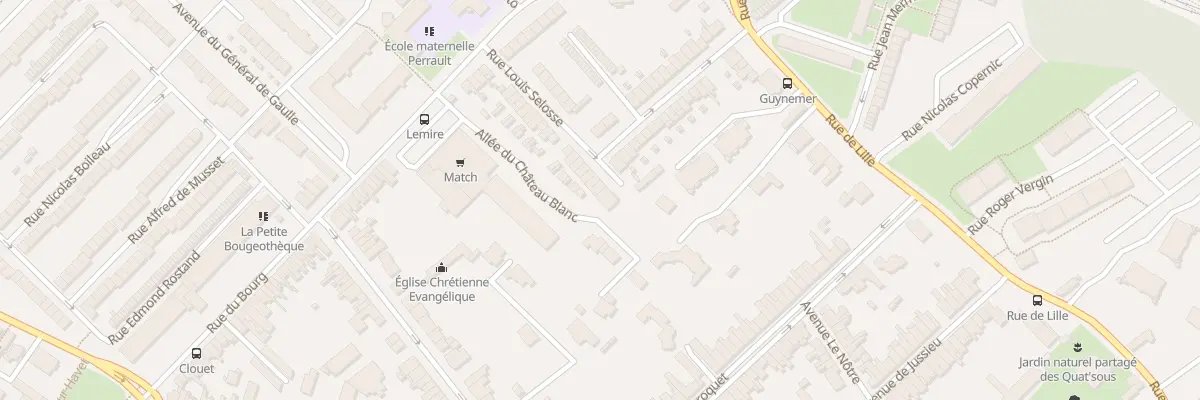 Plan du 34 Rue Louis Selosse à Lambersart