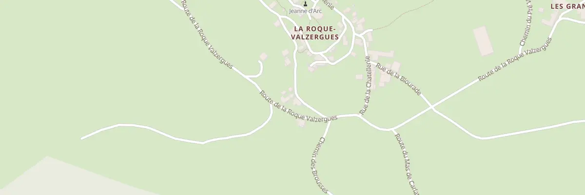 Plan du 5173 La Roque à Saint-Saturnin-de-Lenne