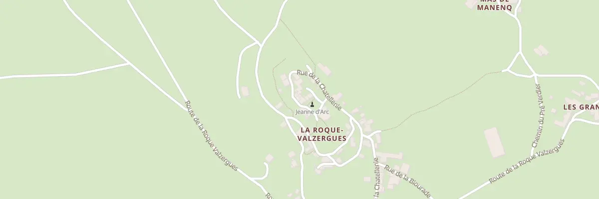Plan du 5151 La Roque à Saint-Saturnin-de-Lenne