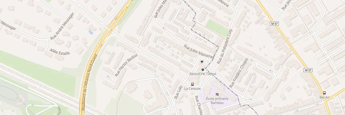 Plan du 32 Rue Charles Gounod à Lambersart