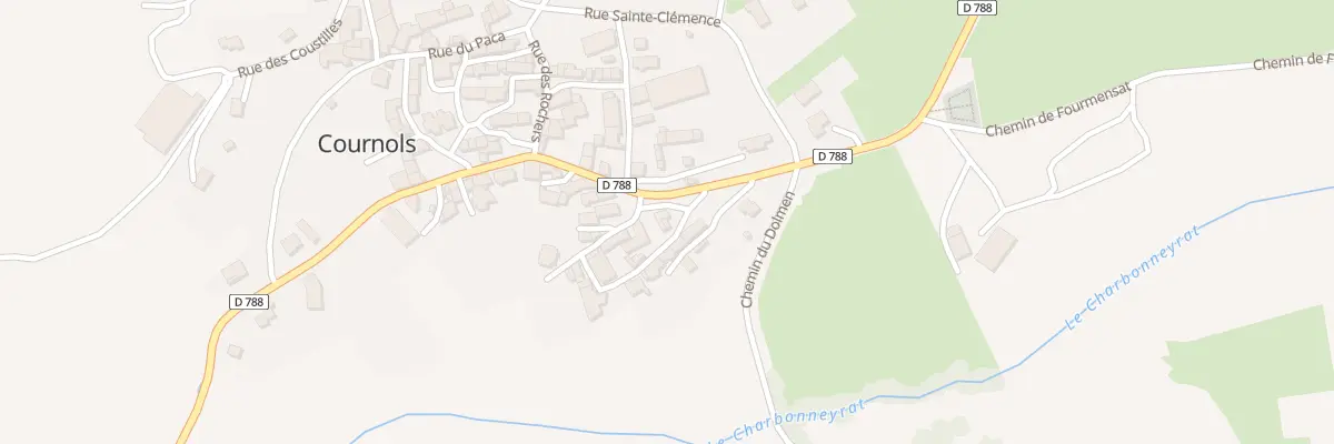 Plan du 5047 Bourg de Cournols à Cournols