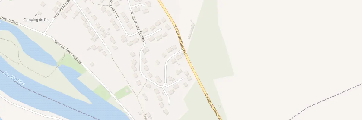Plan du 1 Rue des Tilleuls à Mary-sur-Marne