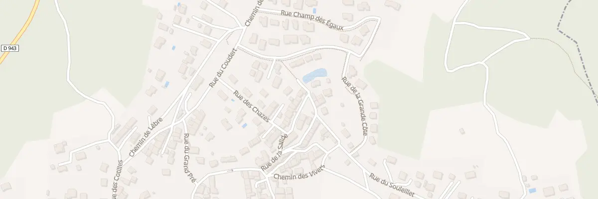 Plan du 7 Rue des Granges à Sayat